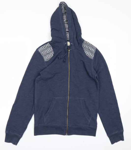 Front view of Next men’s blue jacket, size S