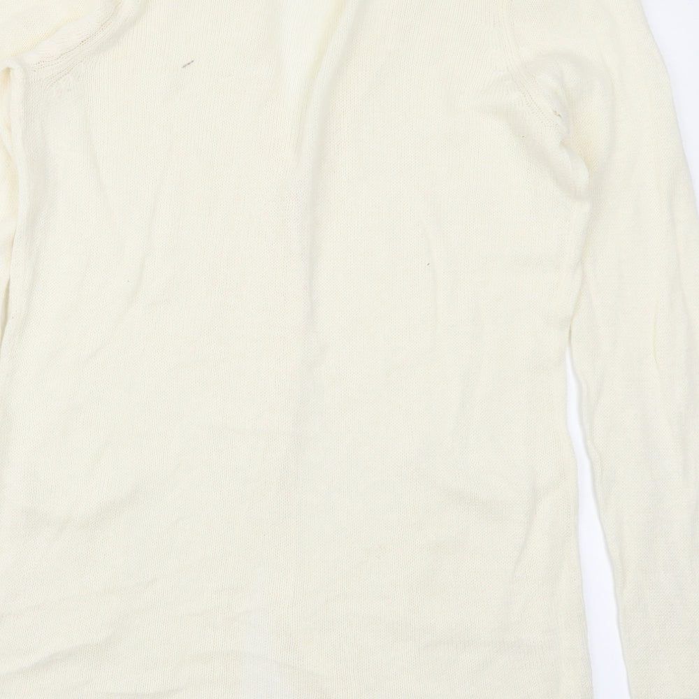 essence Womens Ivory   Cardigan Jumper Size 18