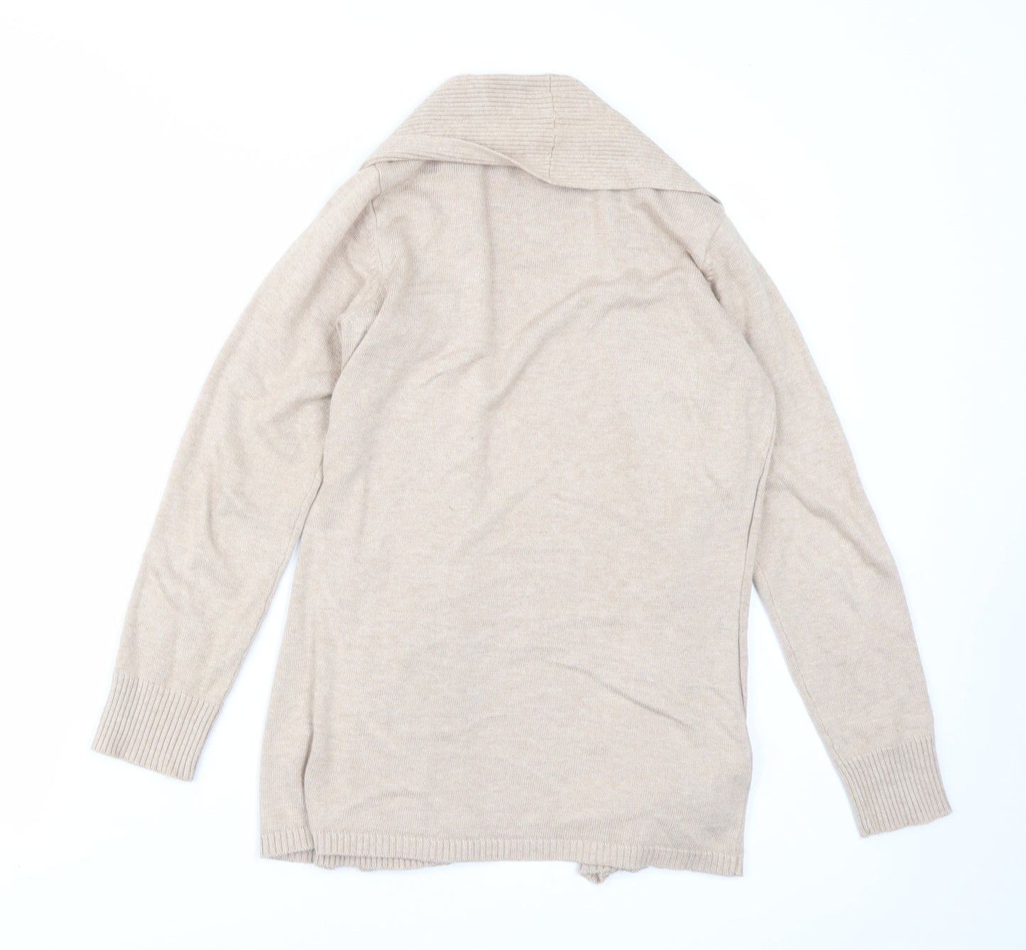 George Womens Beige  Knit Cardigan Jumper Size 10