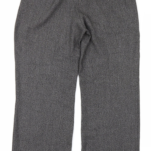 Marks & Spencer Womens Grey   Trousers  Size 16 L28 in