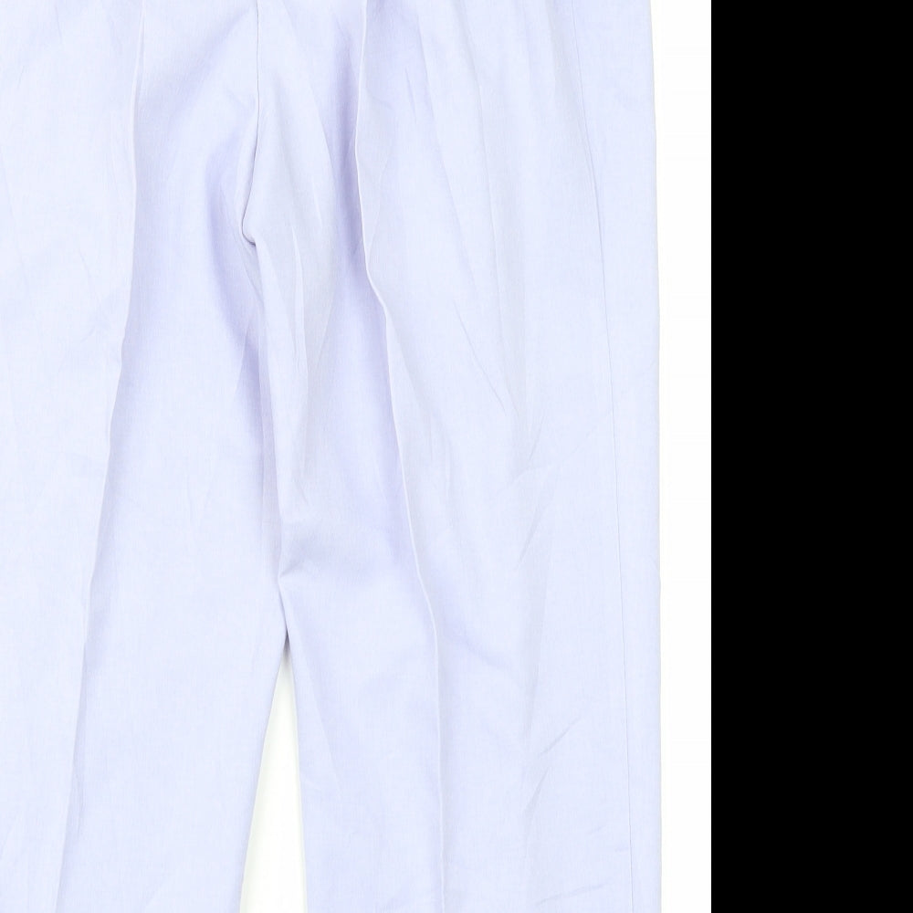 Marks & Spencers Womens Purple   Trousers  Size 18 L22 in