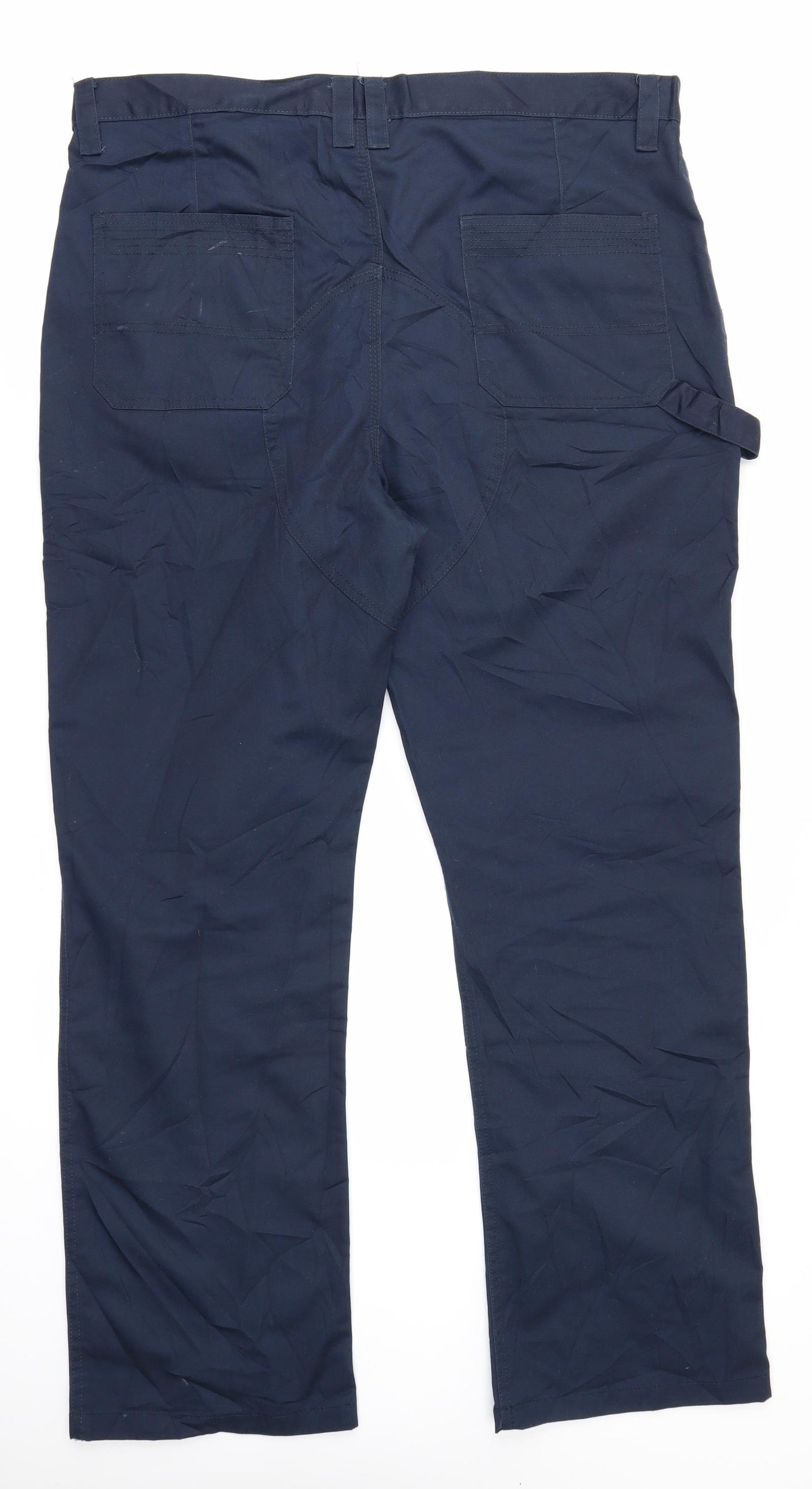 Site Mens Blue   Carpenter Trousers Size 38 in L32 in