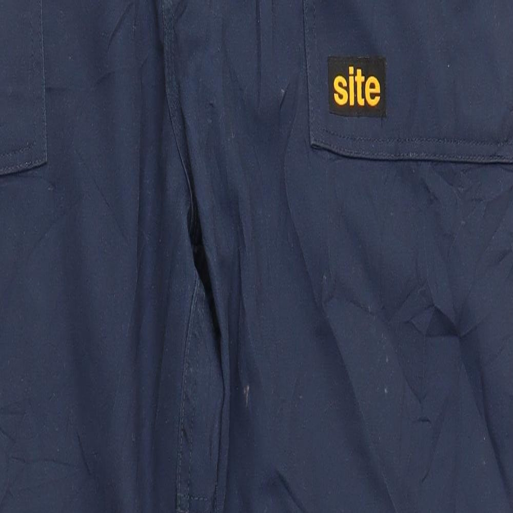 Site Mens Blue   Carpenter Trousers Size 38 in L32 in