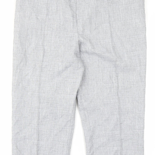 M&S Womens Grey   Trousers  Size 18 L20 in