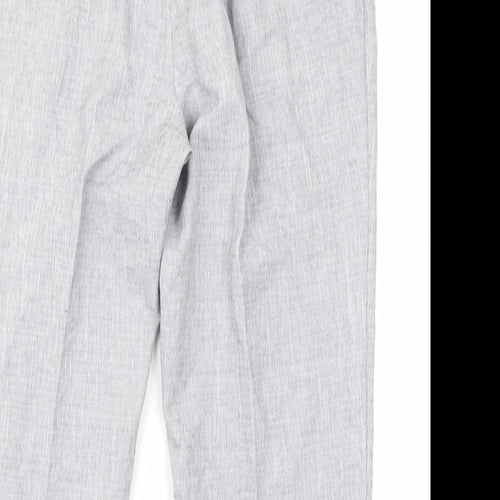 M&S Womens Grey   Trousers  Size 18 L20 in