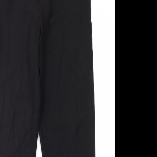 Preworn Womens Black   Trousers  Size 30 in L27 in
