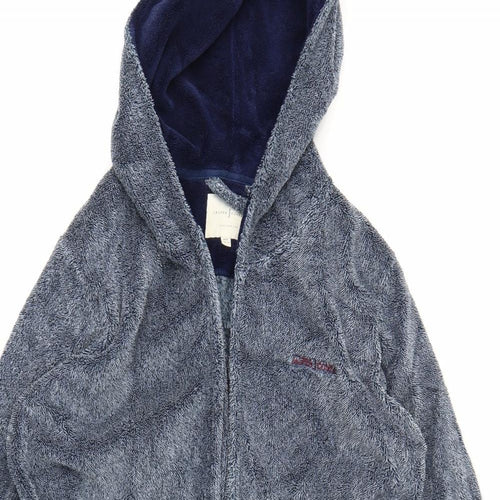 Jasper Conran Boys Blue Solid Fleece  Robe Size 13-14 Years