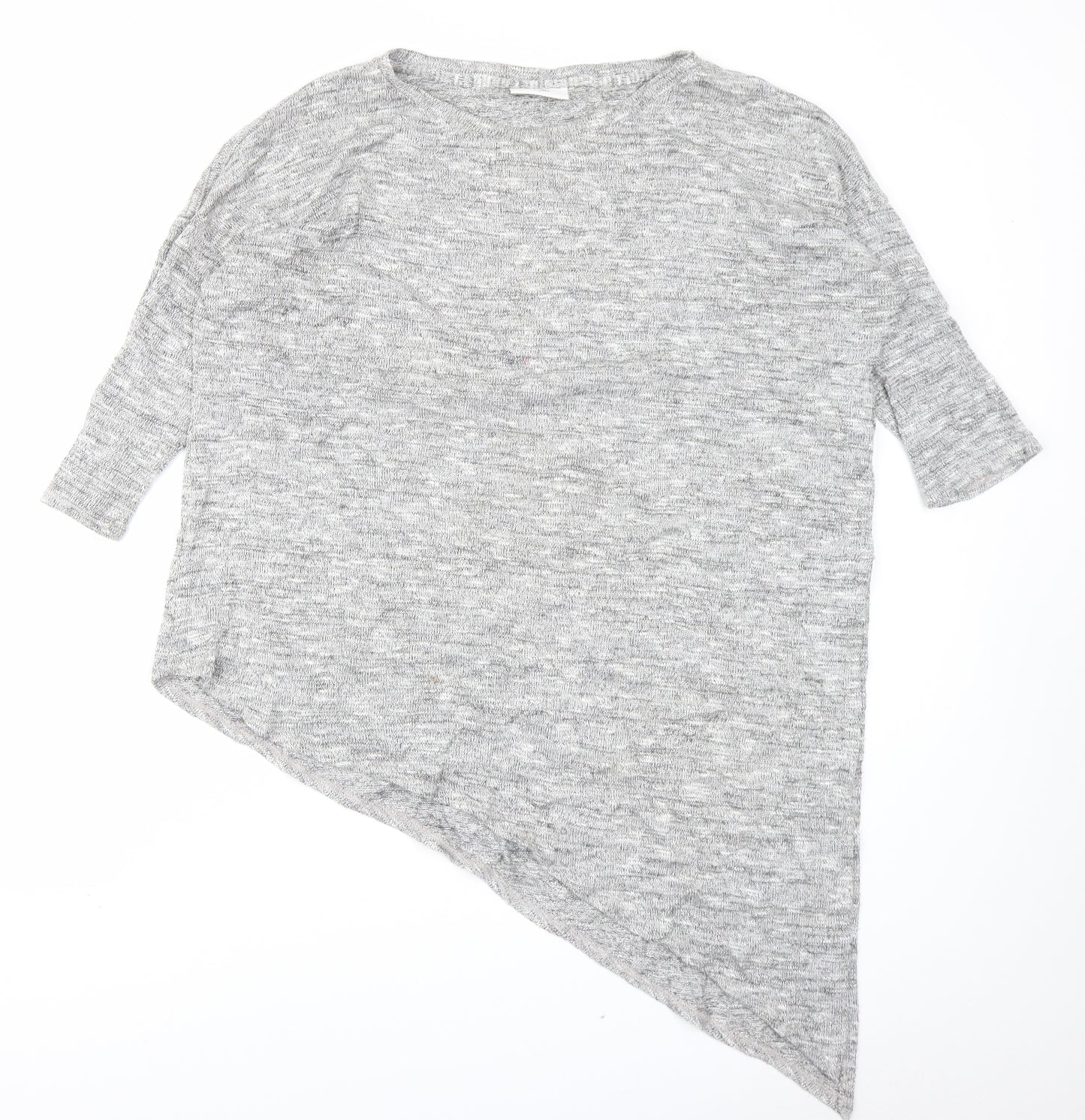 Wallis Womens Grey   Basic T-Shirt Size M