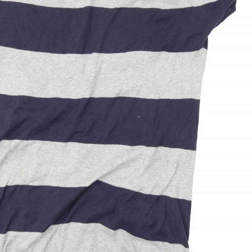 Atmosphere Womens Blue Striped Knit Cardigan Jumper Size 16