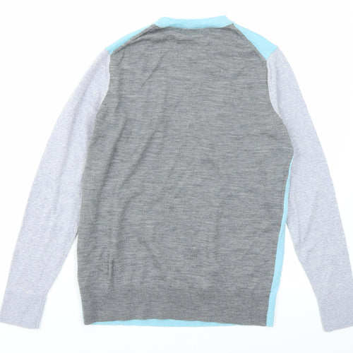 M&S Collection Womens Blue   Pullover Jumper Size 10