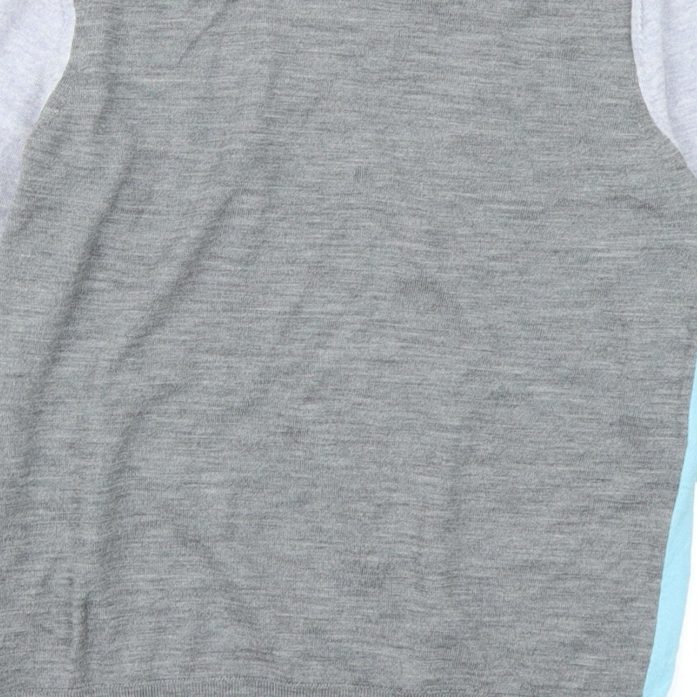 M&S Collection Womens Blue   Pullover Jumper Size 10