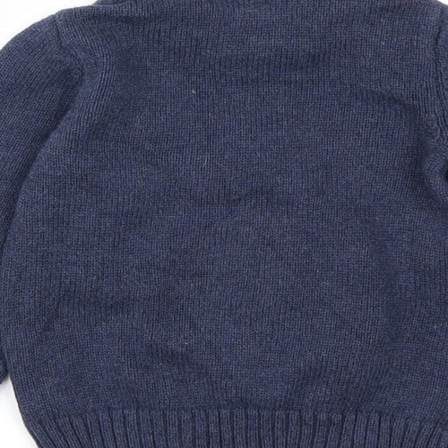 Ministry of Rascals Boys Blue   Pullover Jumper Size 2-3 Years
