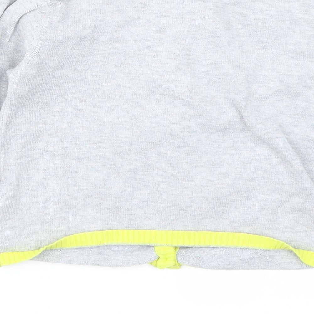 Emma Bunton Girls Girls Grey   Cardigan Jumper Size 6-7 Years