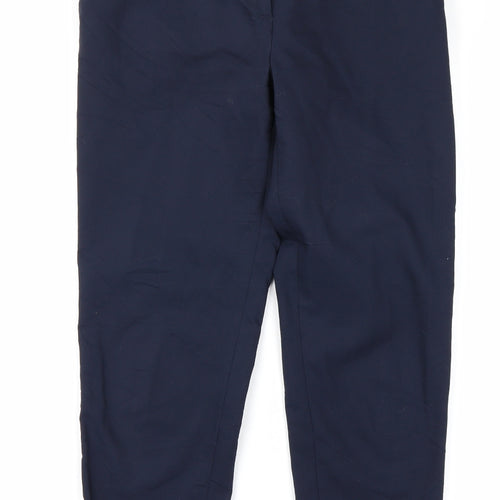H&M Womens Blue   Trousers  Size 6 L23 in