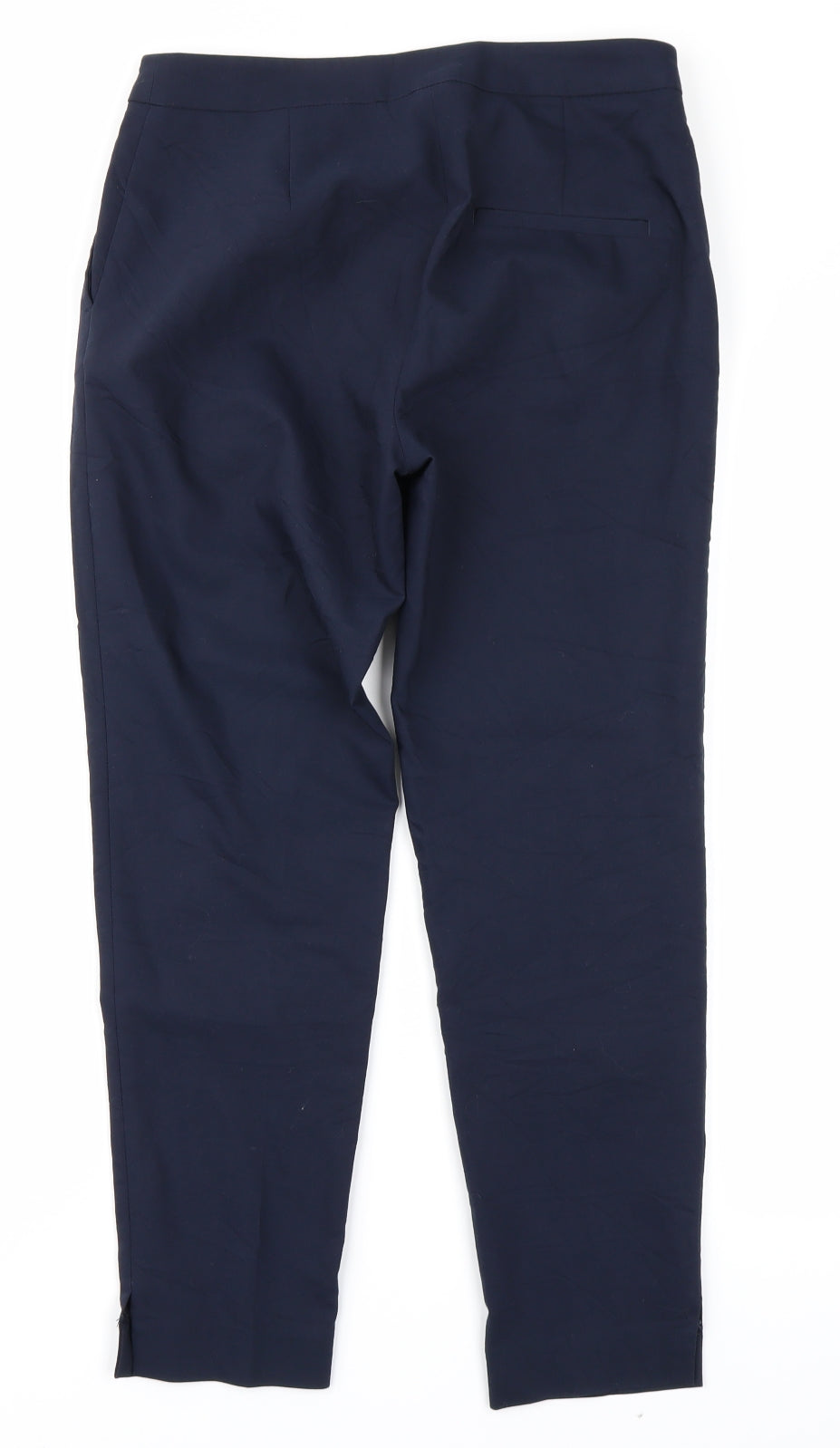 H&M Womens Blue   Trousers  Size 6 L23 in