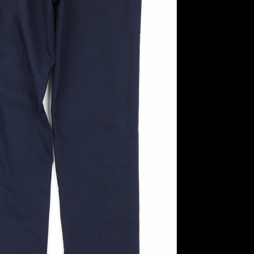 H&M Womens Blue   Trousers  Size 6 L23 in