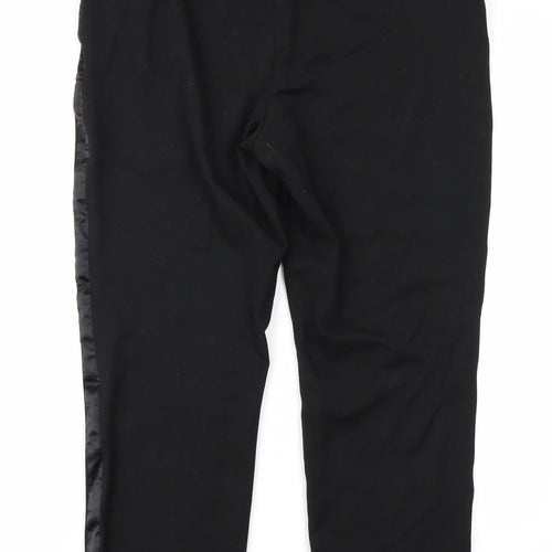 H&M Womens Black   Trousers  Size 14 L24 in
