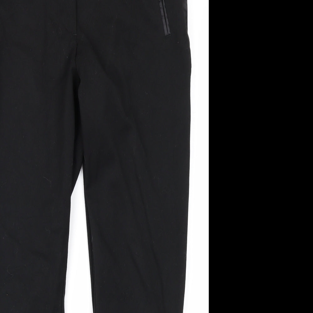 H&M Womens Black   Trousers  Size 14 L24 in
