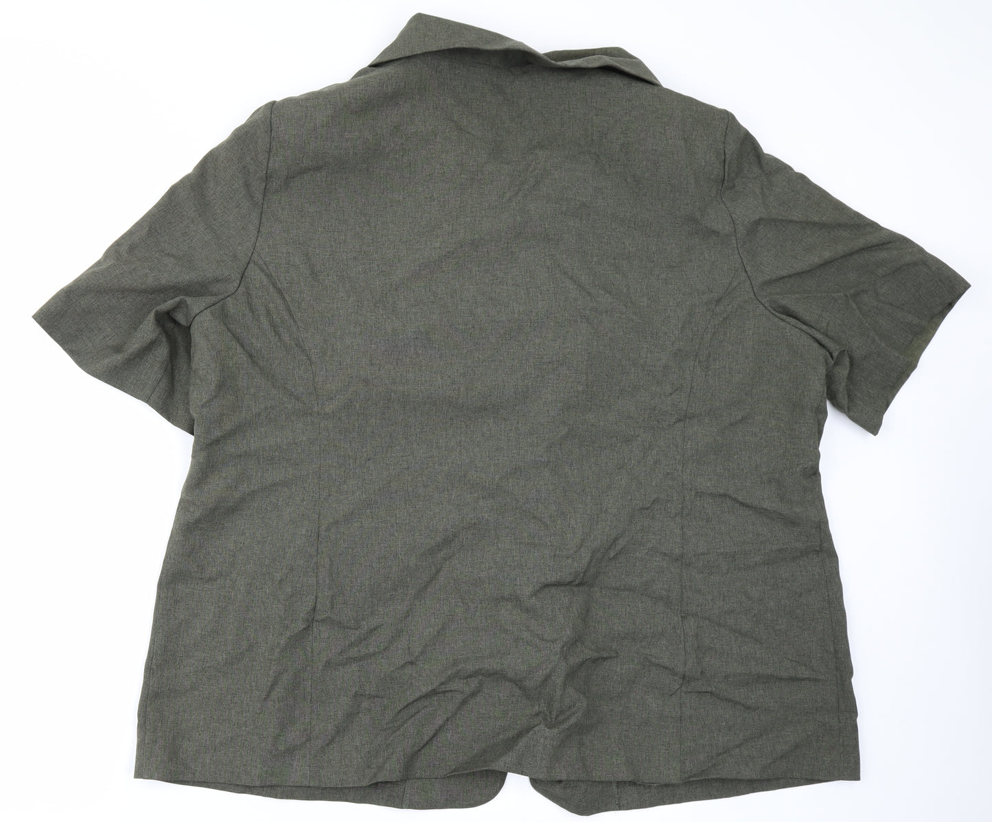 essence Womens Green   Basic Blouse Size 24