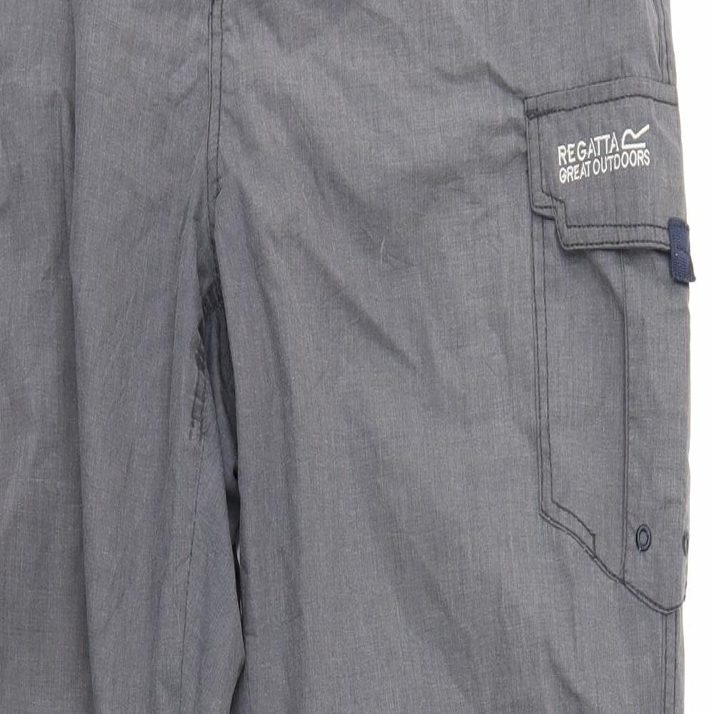Regatta Mens Grey   Cargo Trousers Size 38 in L31 in