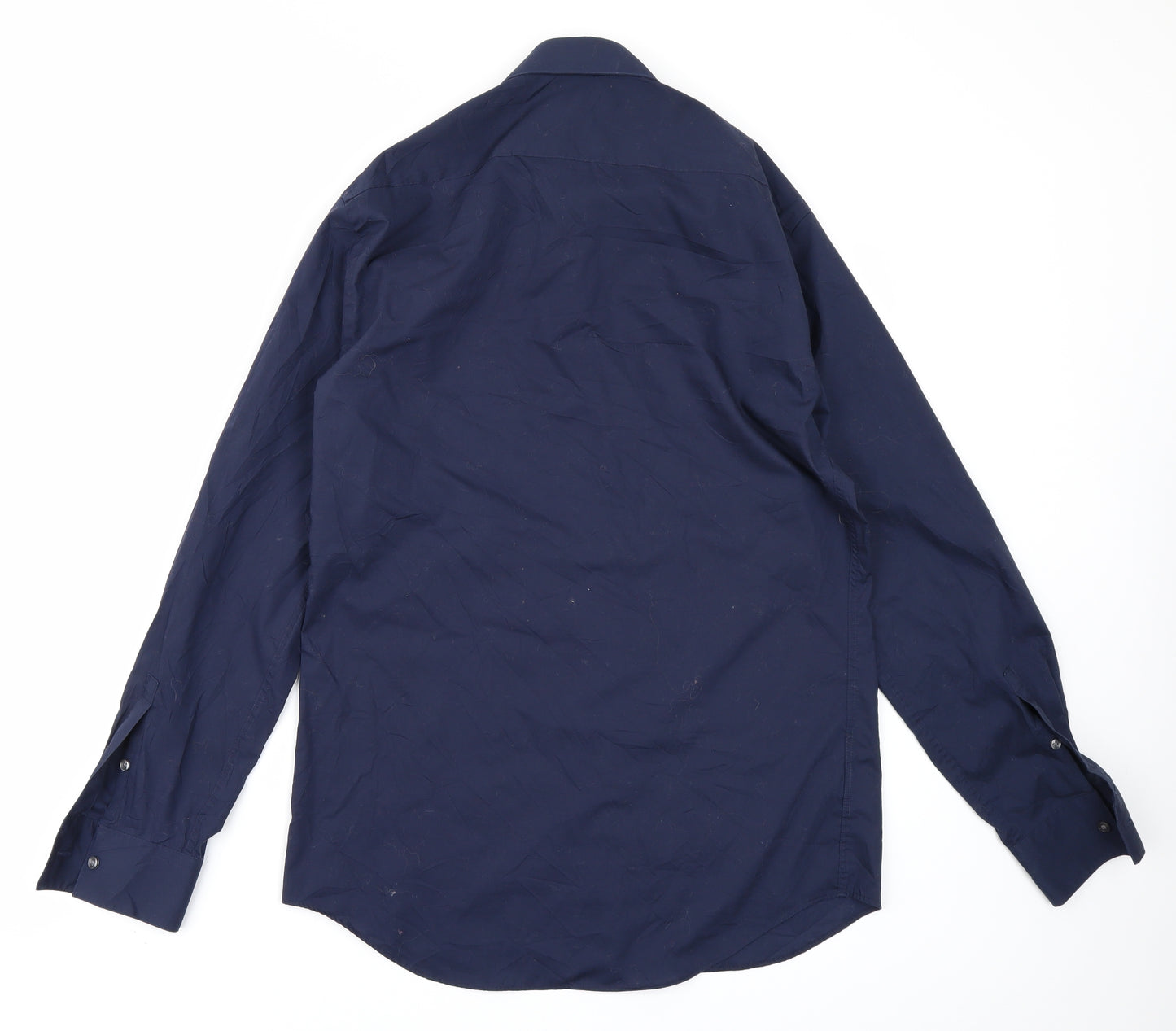 Autograph Mens Blue    Button-Up Size 14.5