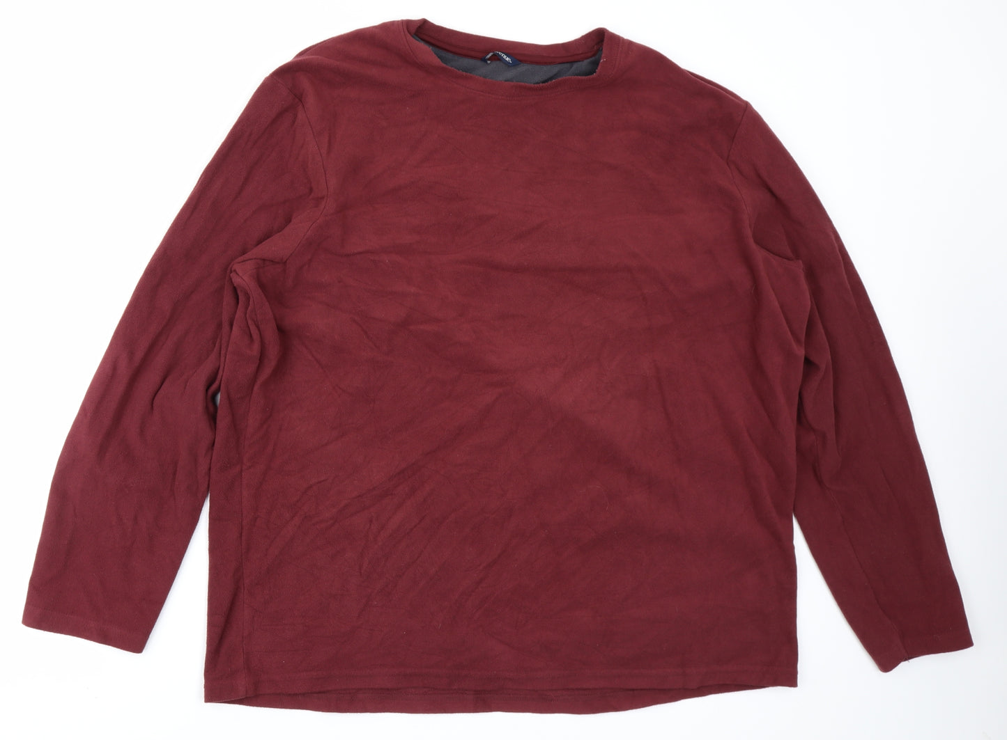 Avenue Mens Purple   Pullover Sweatshirt Size 2XL