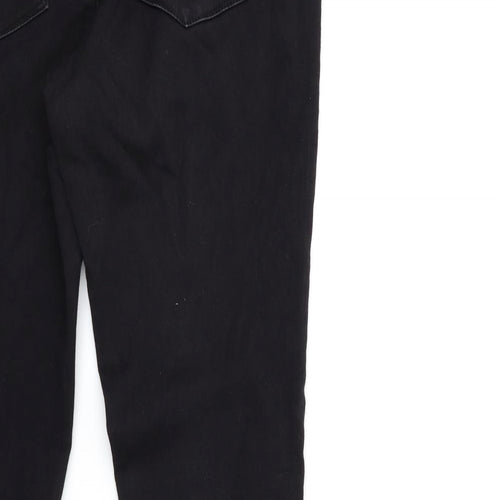 Only Womens Black  Denim Skinny Jeans Size 30 in L30 in