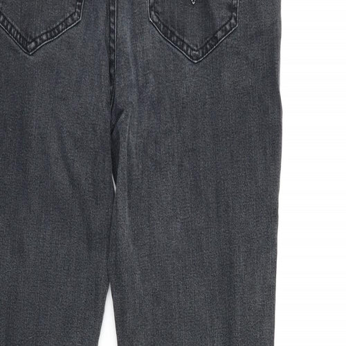 Preworn Womens Grey  Denim Tapered Jeans Size 30 in L27 in