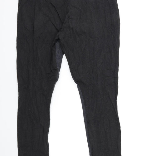 ANGELE Womens Black  Denim Skinny Jeans Size 32 in L30 in
