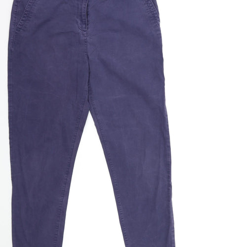 NEXT Womens Blue   Chino Trousers Size 14 L27 in