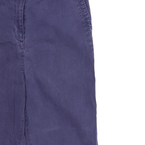 NEXT Womens Blue   Chino Trousers Size 14 L27 in