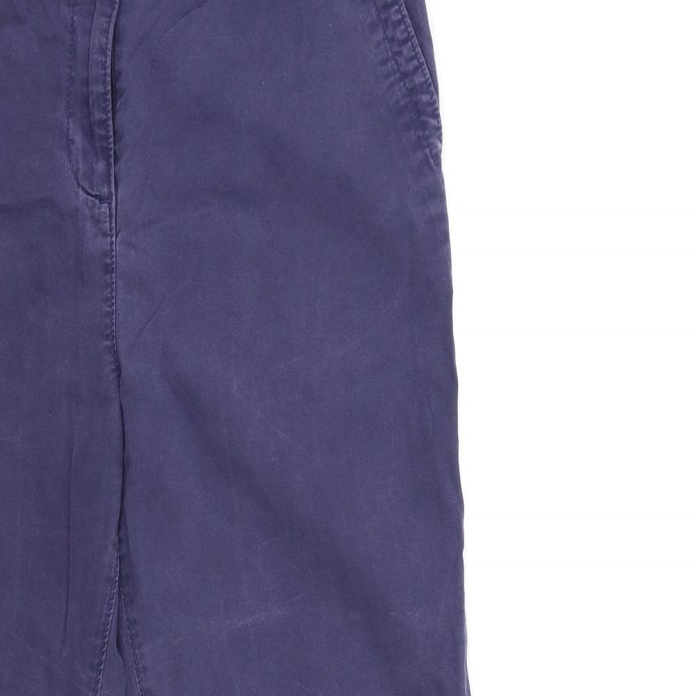 NEXT Womens Blue   Chino Trousers Size 14 L27 in