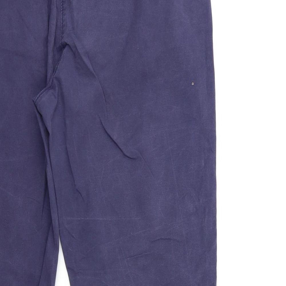 NEXT Womens Blue   Chino Trousers Size 14 L27 in