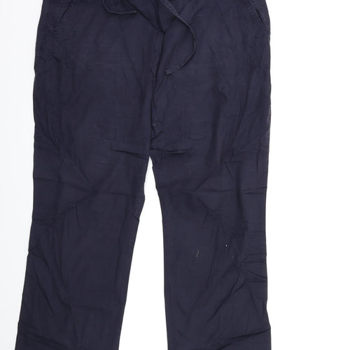 Marks and Spencer Womens Blue   Trousers  Size 20 L28 in