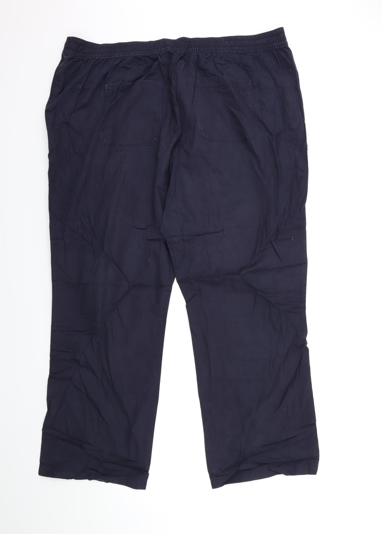 Marks and Spencer Womens Blue   Trousers  Size 20 L28 in