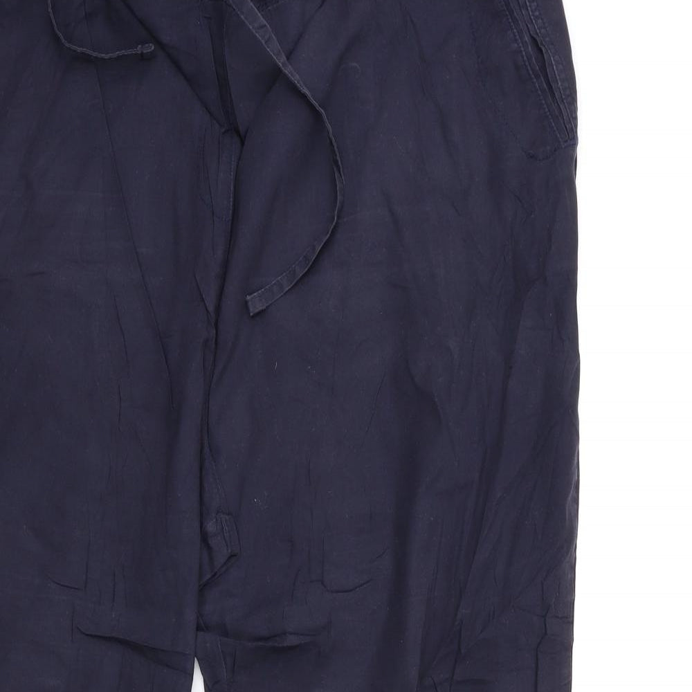 Marks and Spencer Womens Blue   Trousers  Size 20 L28 in