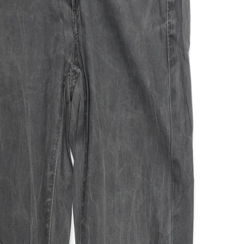 Mango Womens Grey  Denim Skinny Jeans Size 8 L29 in