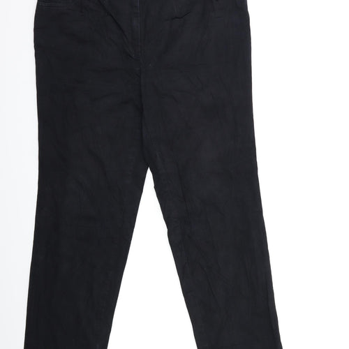 Malva Womens Blue  Denim Straight Jeans Size 34 in L31 in