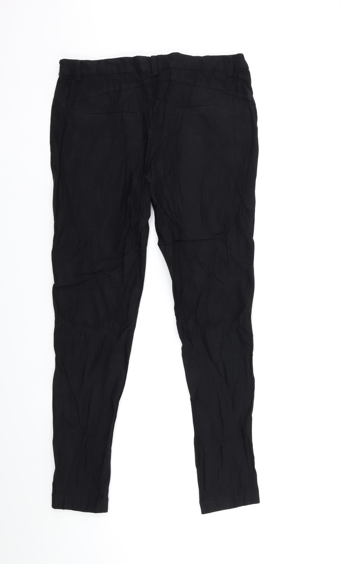 George Womens Black   Trousers  Size 10 L26 in