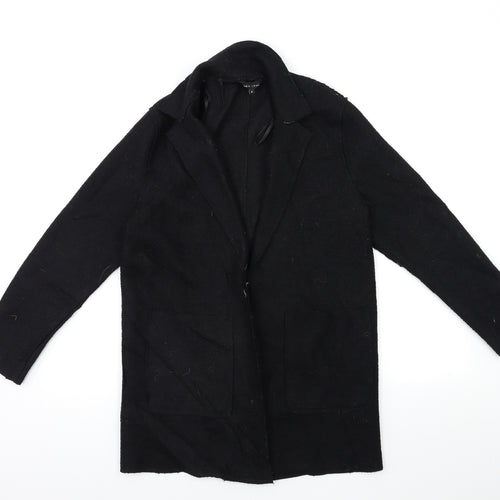 New Look Womens Black   Jacket Coat Size 8