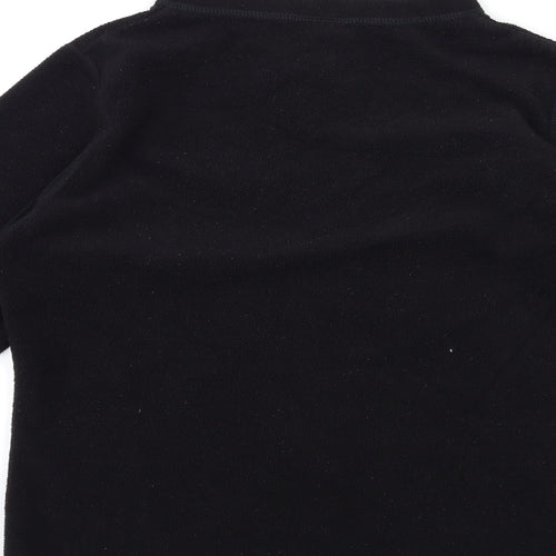 PSL Womens Black  Fleece Pullover Jumper Size 10