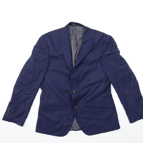 Marks and Spencer Mens Blue   Jacket Suit Jacket Size 38