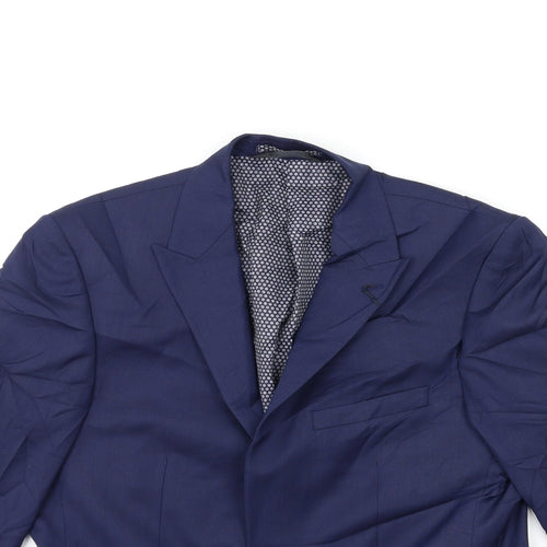 Marks and Spencer Mens Blue   Jacket Suit Jacket Size 38
