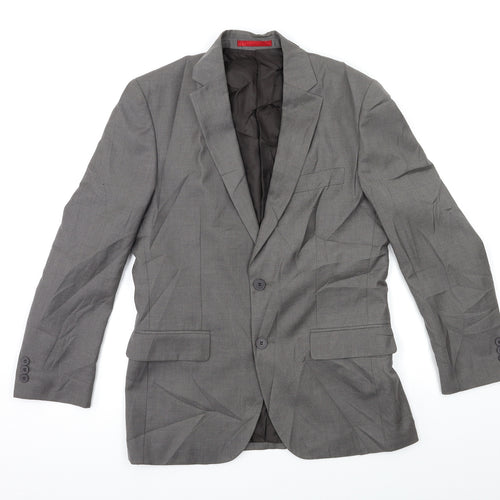 Burton Mens Grey   Jacket Suit Jacket Size 36