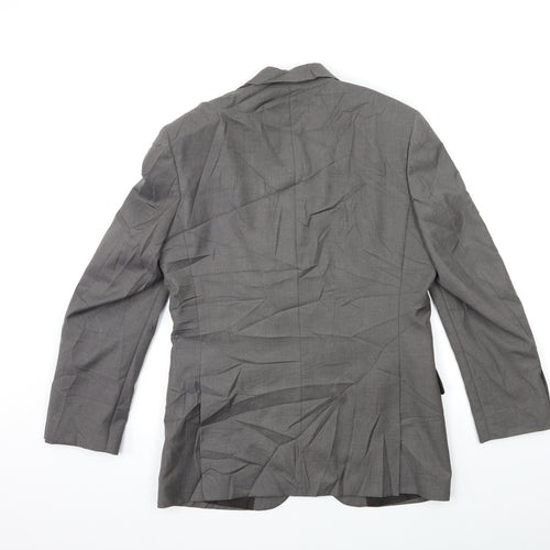 Burton Mens Grey   Jacket Suit Jacket Size 36