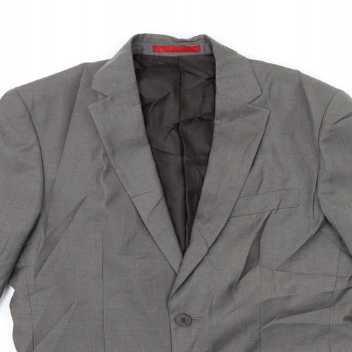 Burton Mens Grey   Jacket Suit Jacket Size 36