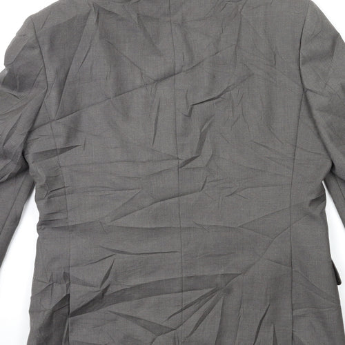 Burton Mens Grey   Jacket Suit Jacket Size 36