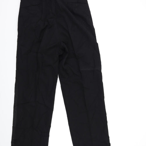 Preworn Womens Black  Rayon Trousers  Size 32 in L30 in