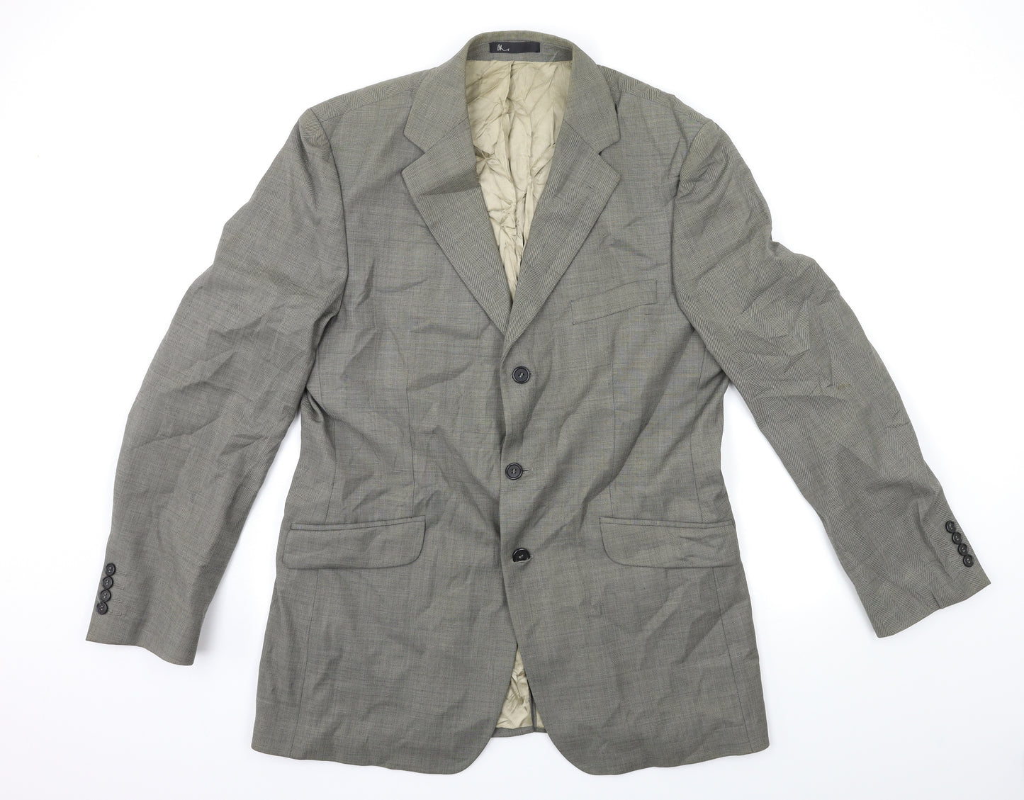 BHS Mens Grey   Jacket Suit Jacket Size 42