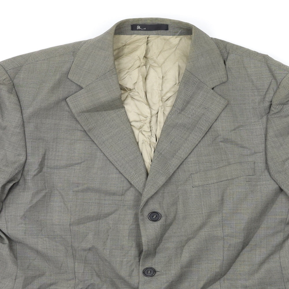 BHS Mens Grey   Jacket Suit Jacket Size 42